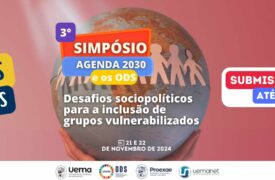 Inscrições prorrogadas para as submissões de trabalhos para o “III Simpósio Agenda 2030 e os Objetivos de Desenvolvimento Sustentável (ODS)”